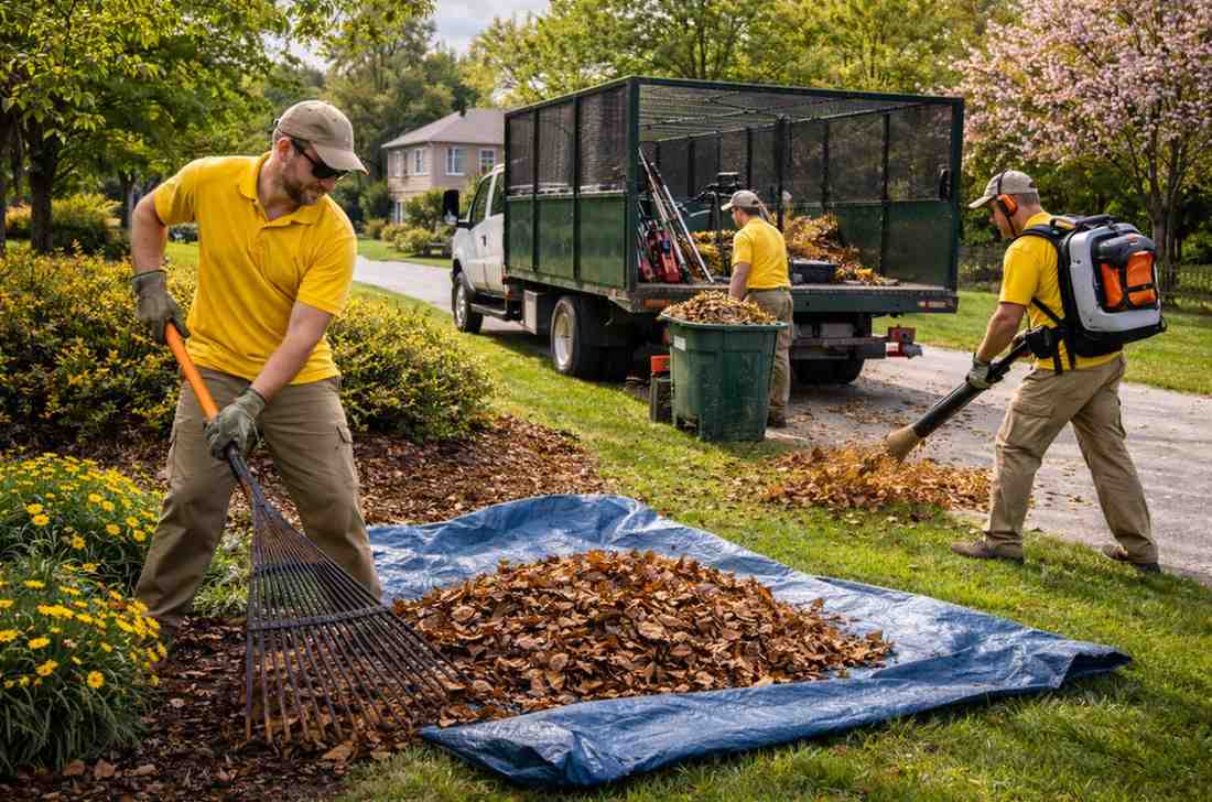 Lawn Clean Up Service