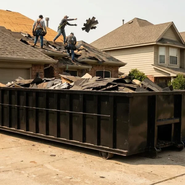 Dumpster Rental Planning for Roofing Crews Working on Multiple Structures