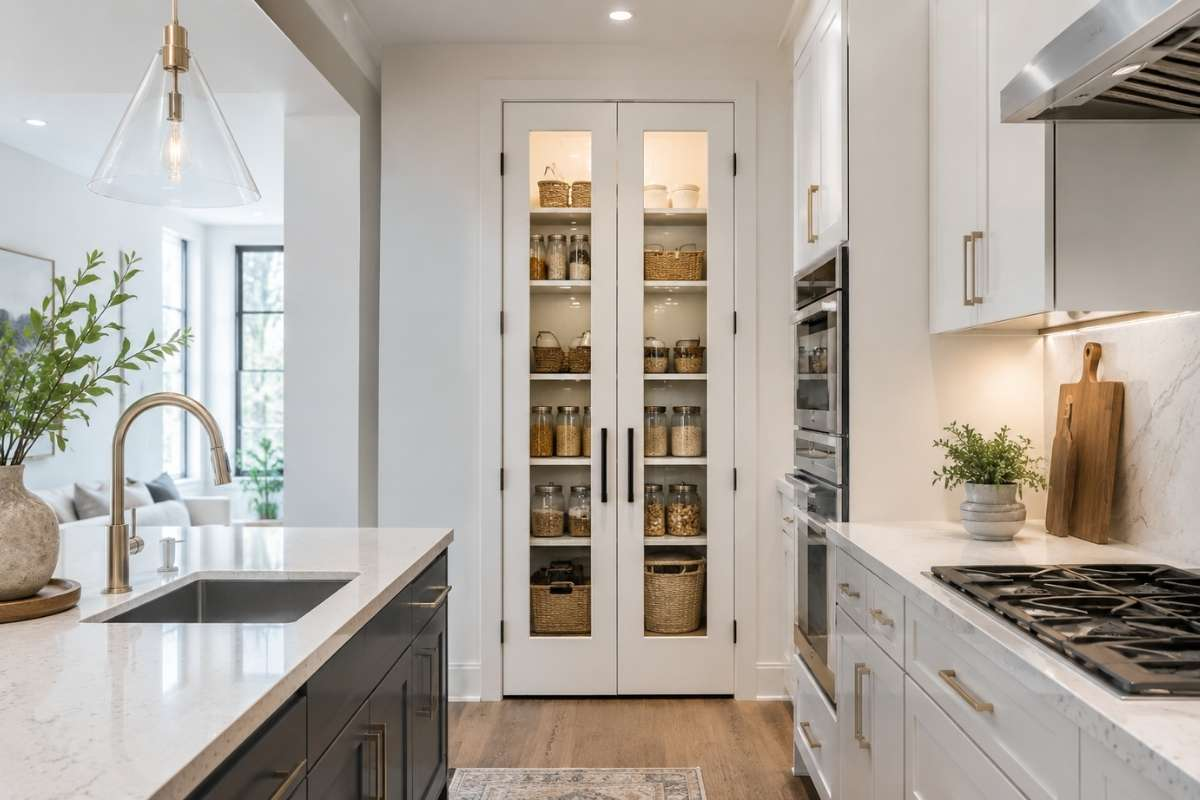 Cabinet Door Alternatives for Tiny Kitchens Where Hinged Doors Block Walkways
