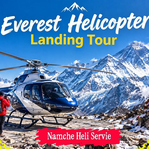 Everest Base Camp Helicopter Tour: Kathmandu to Lukla Helicopter and Lobuche Return Route